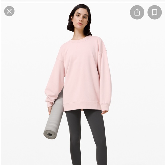 lululemon athletica Sweaters - Lululemon Size 10 Perfectly Oversized Crew